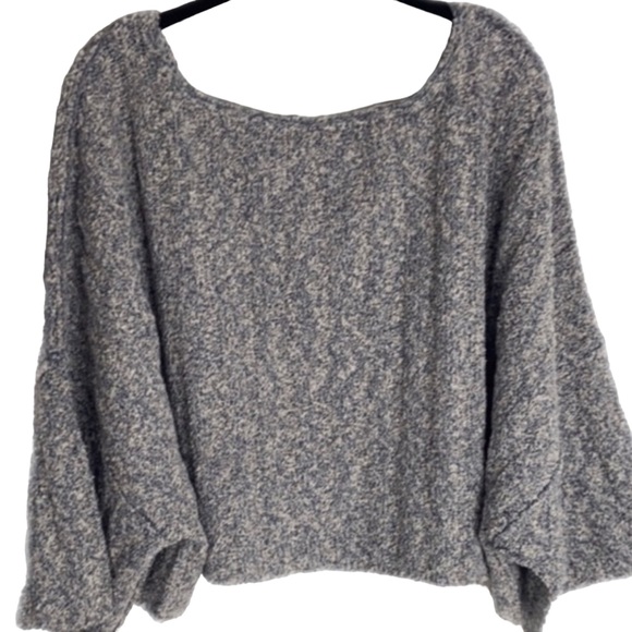 🥳 HOST PICK 🎉 FREE PEOPLE Good Day Pullover Cropped Sweater Large NWT 💫✨ - Picture 10 of 11